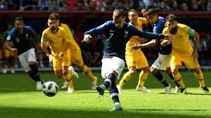 giezman score france australia match