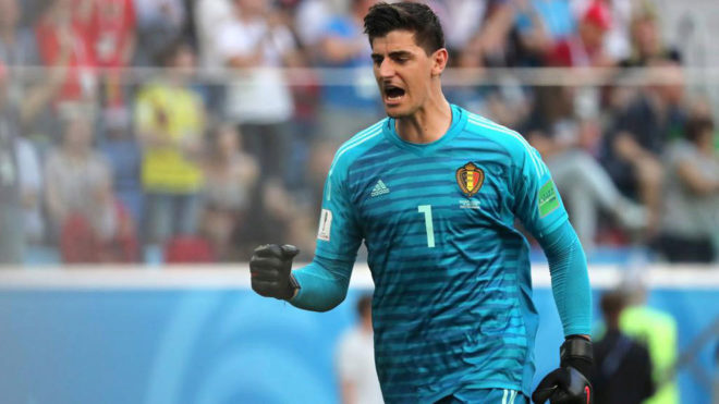 Belgium goal keeper Courtois won the golden glove award at 2018 FIFA world cup Russia