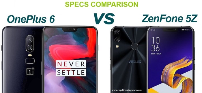 oneplus6-asus-zenfone5z-specs-price-comparison-review